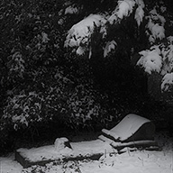 ID562 Snow Covered Grave by Nicholas m Vivian