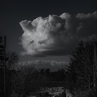 ID575  Cumulus above Houses by Nicholas m Vivian