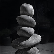 ID603 Pebble Balancing by Nicholas m Vivian